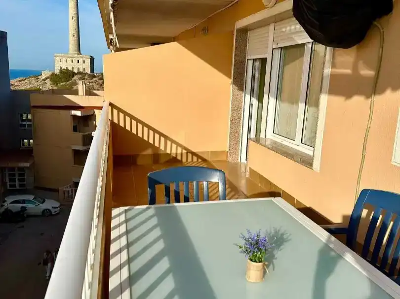 Terraza de Piso de alquiler en Cartagena con Aire acondicionado y Amueblado