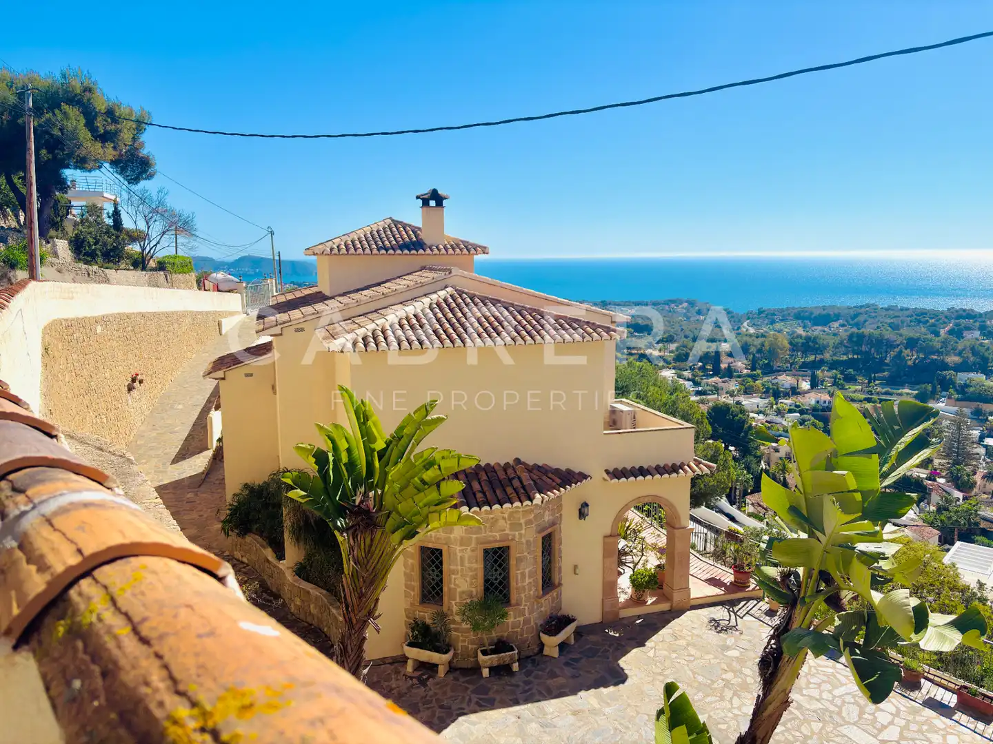 Vista exterior de Casa o chalet en venta en Benissa con Aire acondicionado, Calefacción y Jardín privado