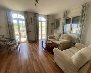 Living room of Flat to rent in Santa María de la Alameda  with Heating, Terrace and Furnished