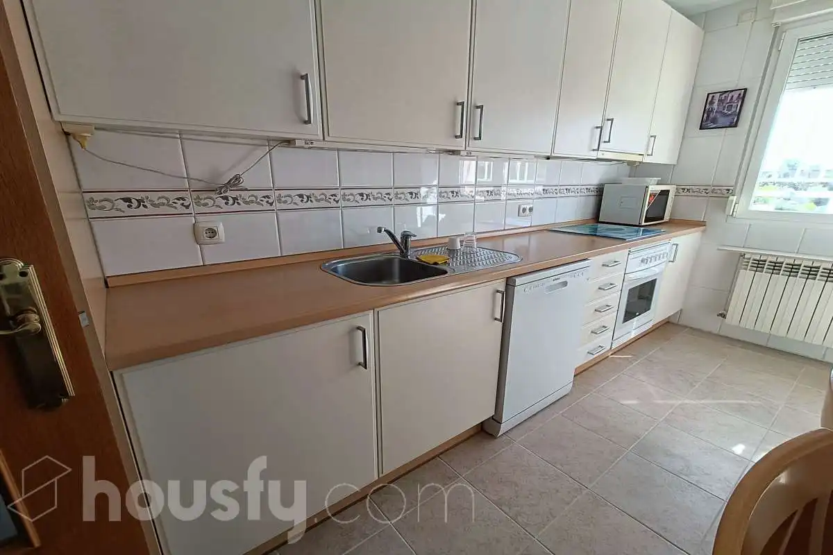 Cocina de Piso de alquiler en Toledo con Aire acondicionado, Calefacción y Parquet