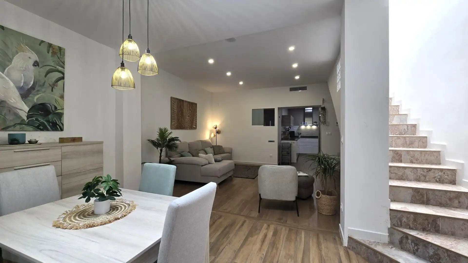Sala de estar de Casa o chalet en venta en Paterna con Aire acondicionado, Calefacción y Terraza