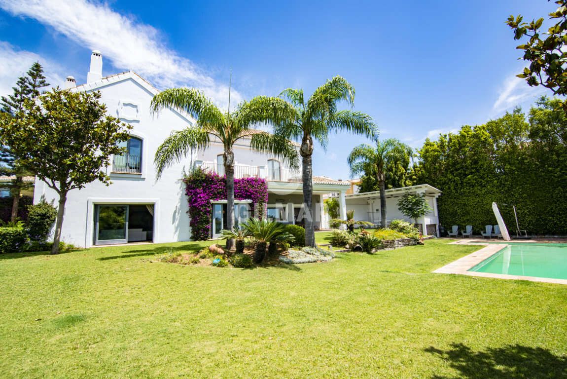 Garden of House or chalet for sale in Marbella  with Heating, Private garden and Swimming Pool