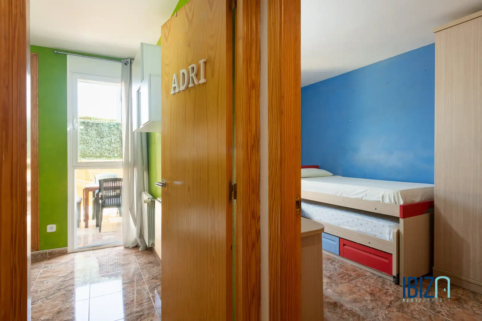 Schlafzimmer von Wohnung zum Verkauf in Eivissa mit Klimaanlage, Heizung und Terrasse