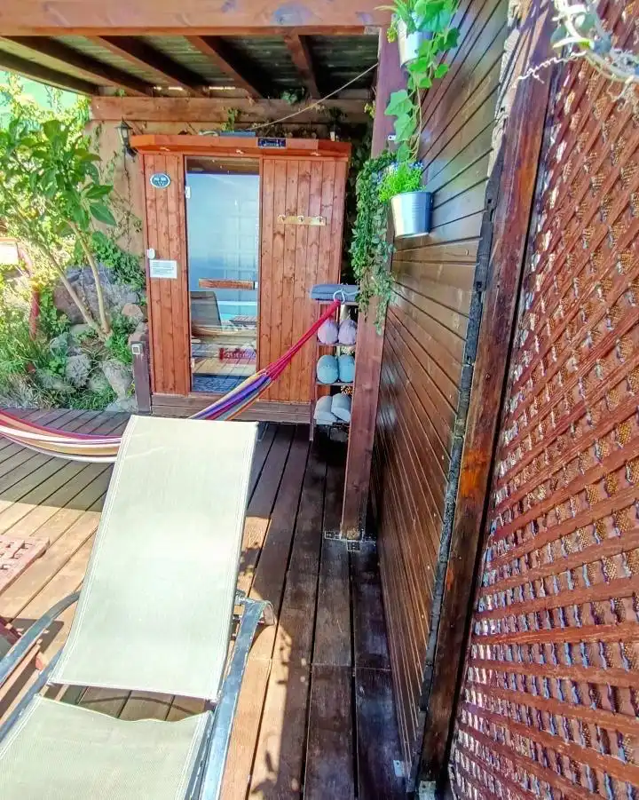 Terraza de Casa o chalet en venta en El Sauzal con Jardín privado, Terraza y Piscina