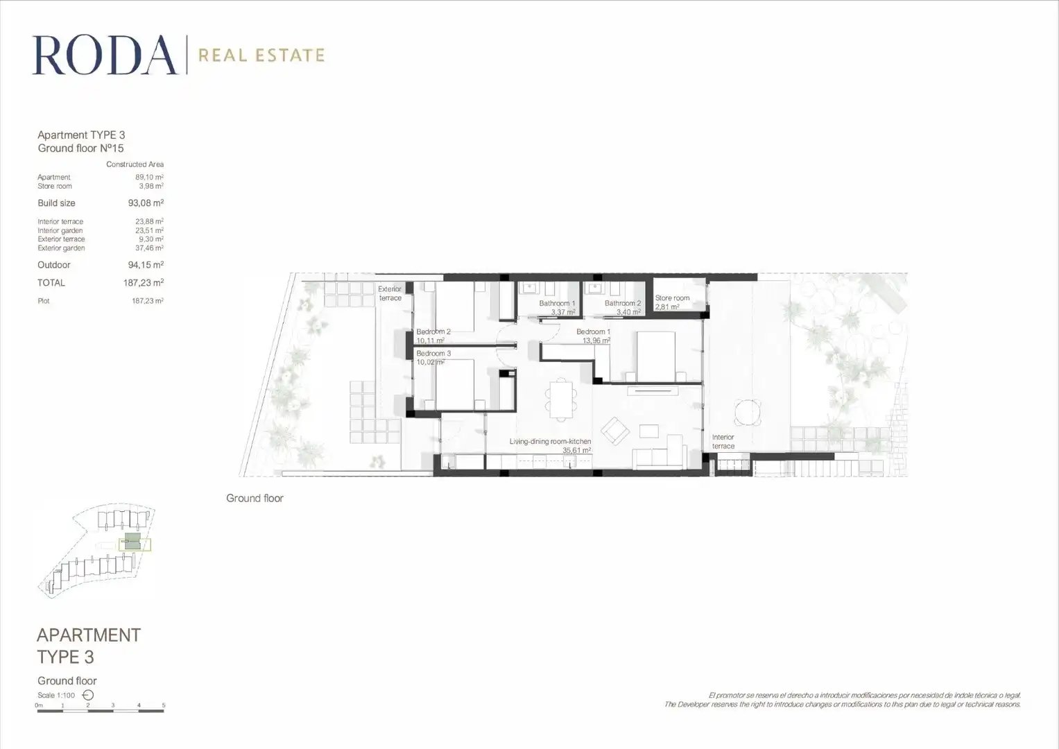 Bungalow with terrace for sale in Roda, imagen 17