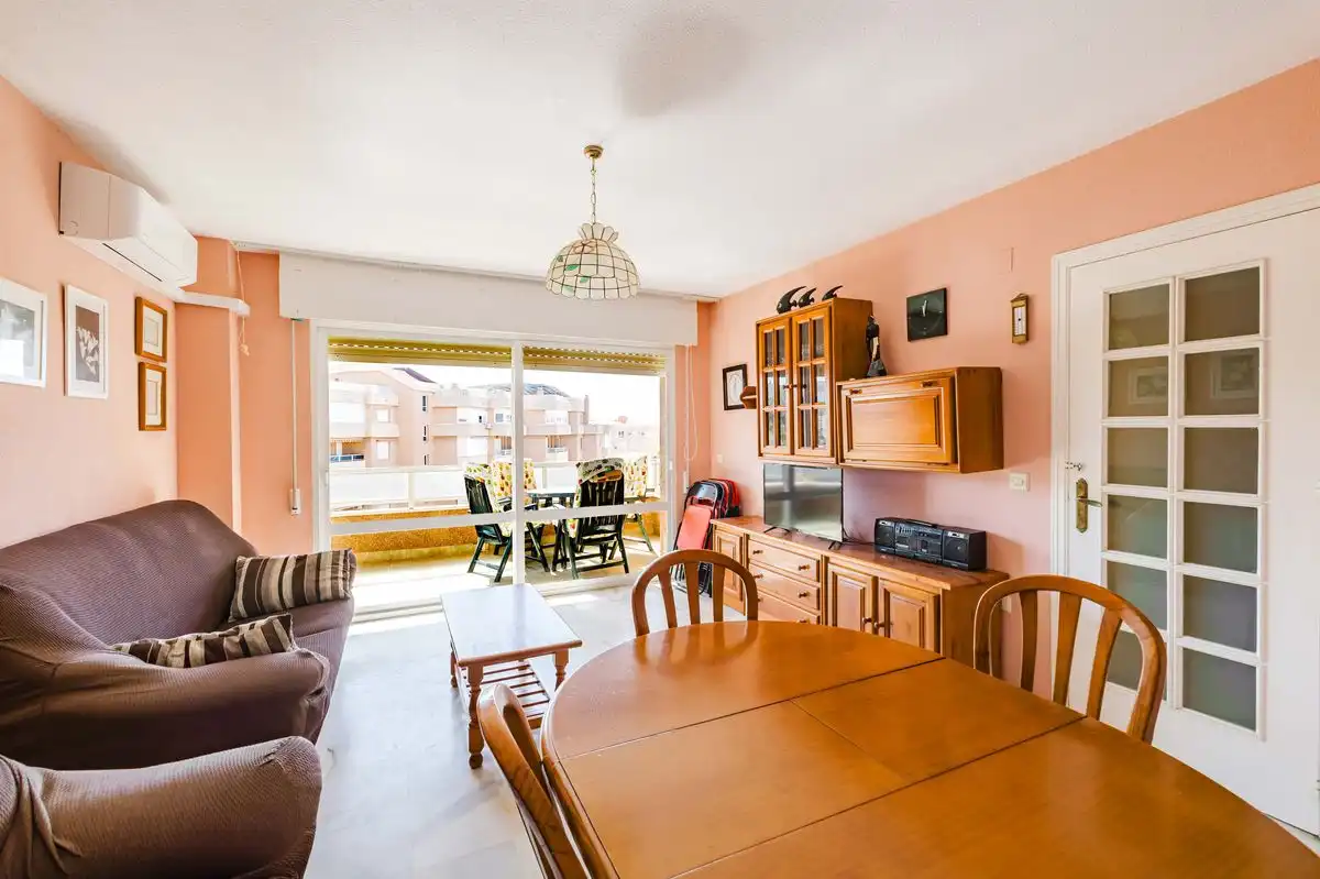 Living room of Flat for sale in Torrox  with Air Conditioner, Heating and Private garden