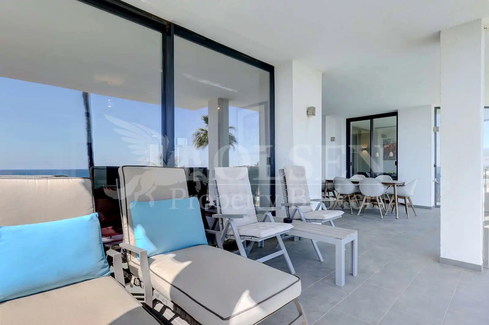 Terraza de Casa o chalet en venta en Estepona con Aire acondicionado, Calefacción y Jardín privado