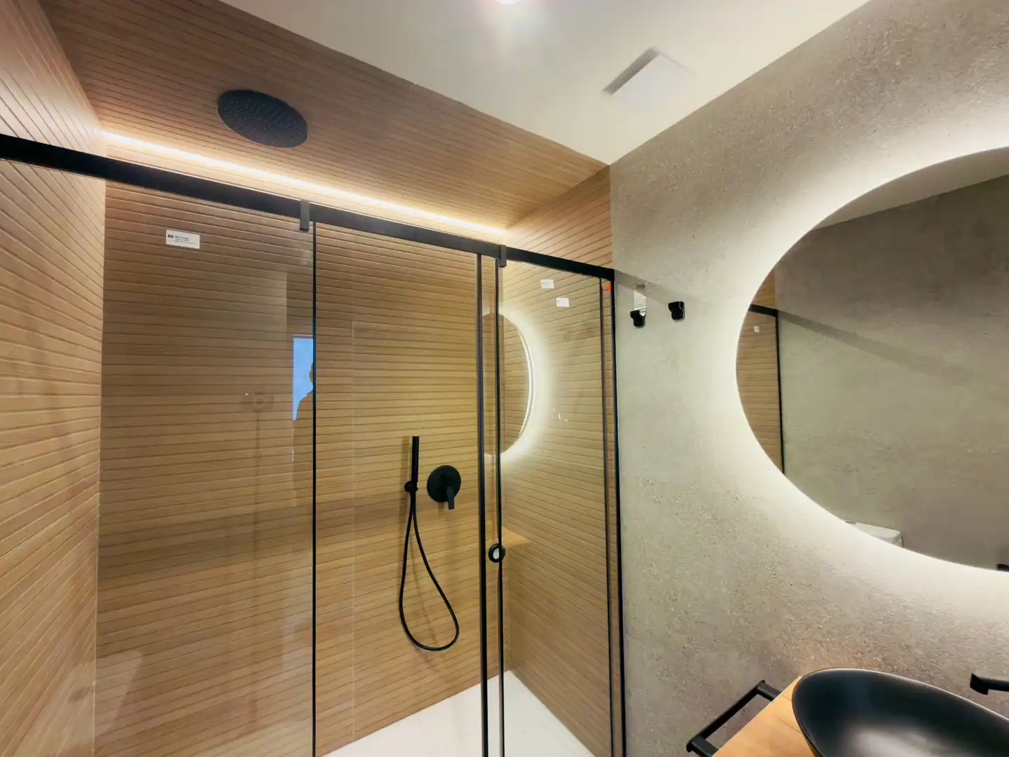 Badezimmer von Wohnung zur Miete in Bonrepòs i Mirambell mit Klimaanlage, Heizung und Möbliert