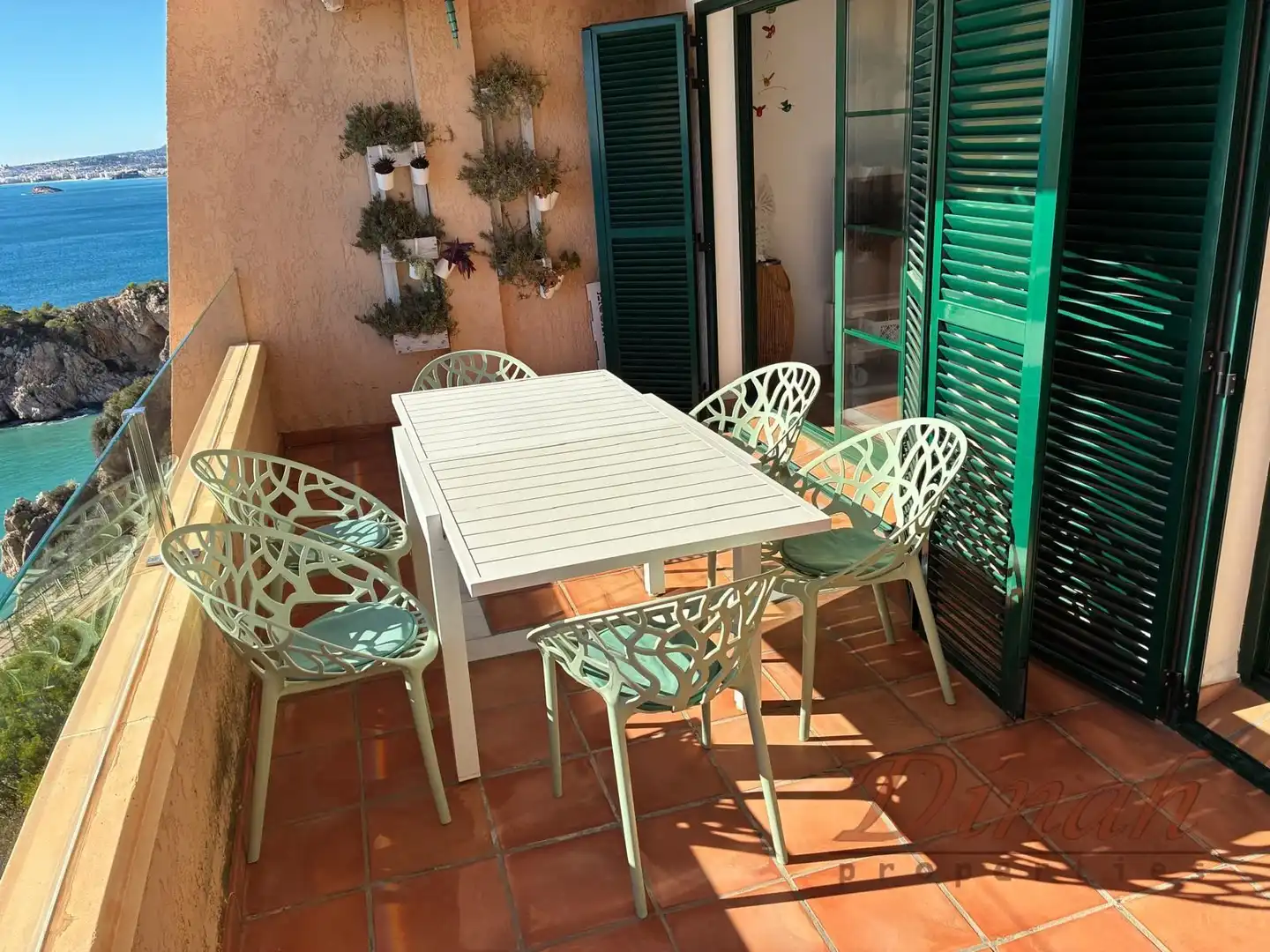 Terraza de Apartamento en venta en Altea con Aire acondicionado, Calefacción y Piscina comunitaria