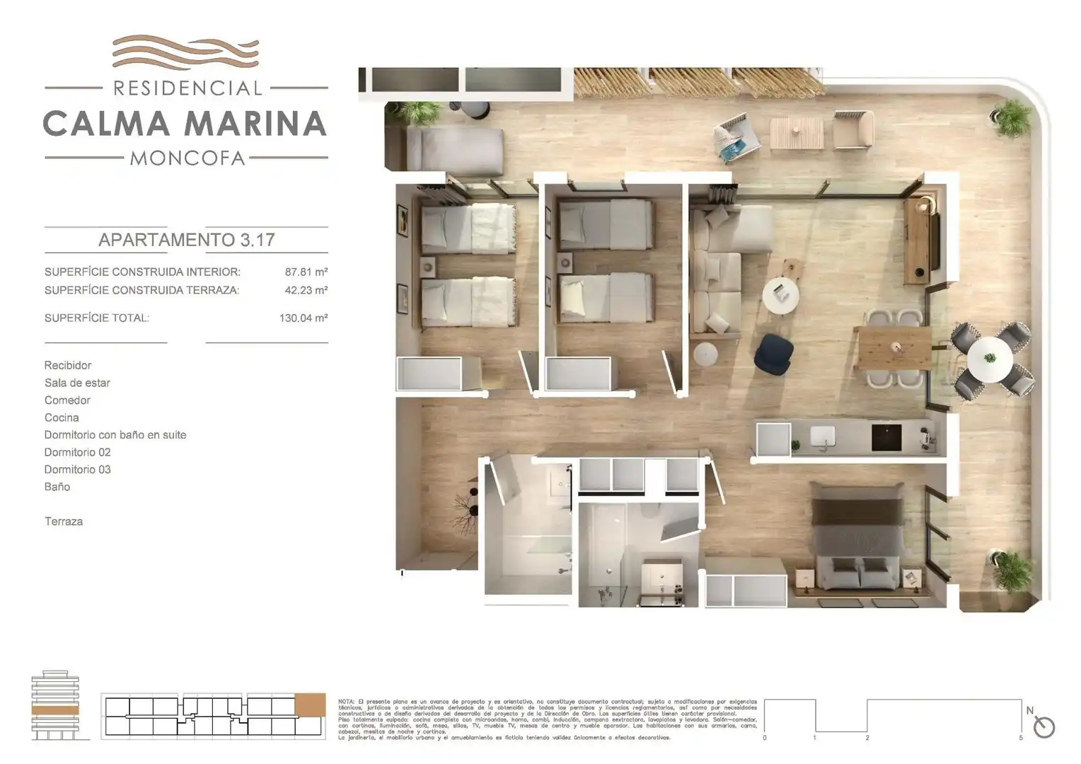 Appartement compact avec piscine à vendre à Moncófar Playa, imagen 76