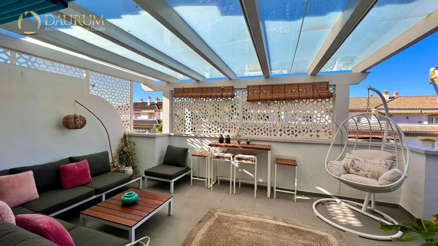 Terrace of Flat for sale in Marbella  with Air Conditioner, Heating and Private garden