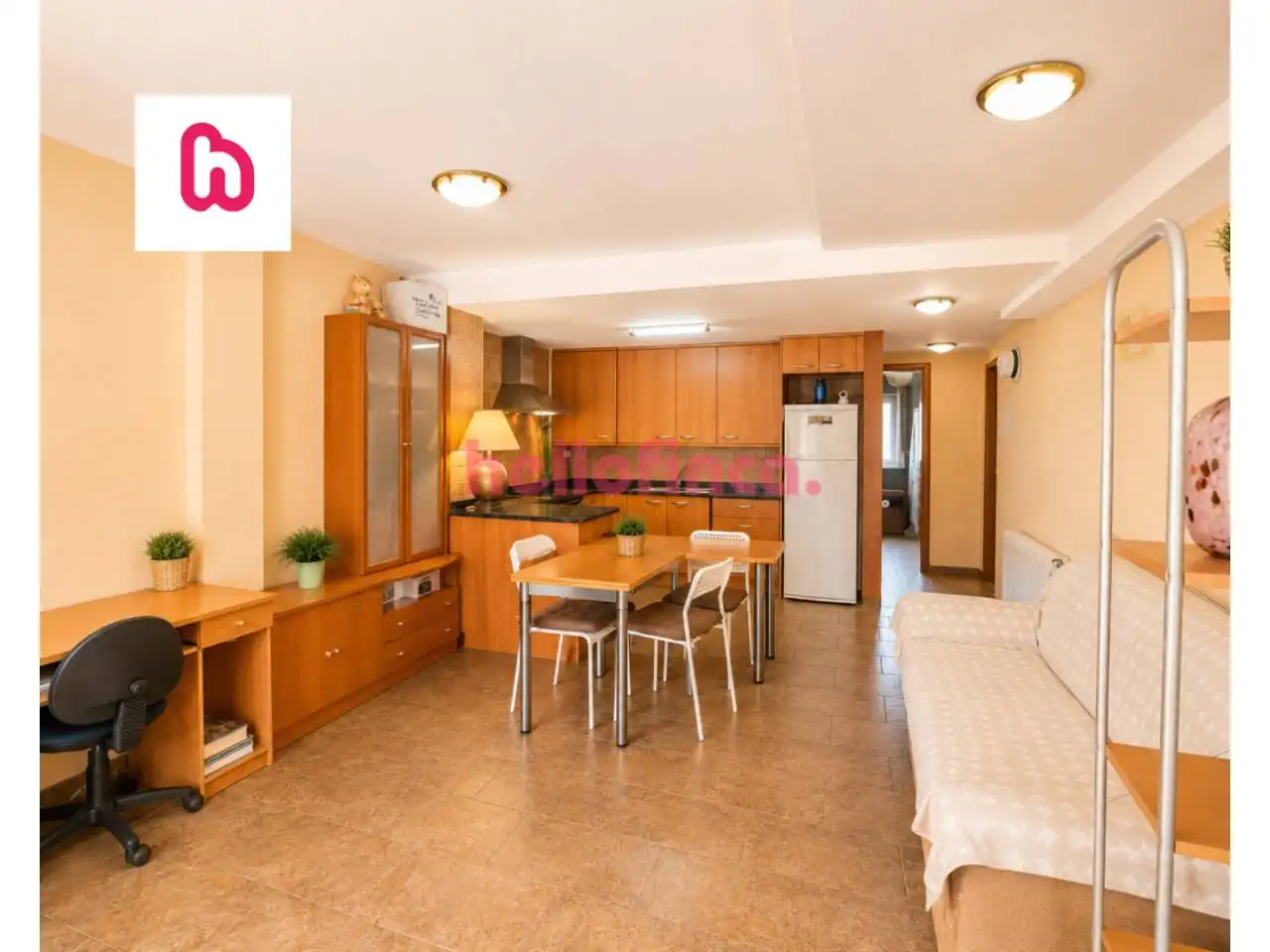 Kitchen of Flat for sale in Montesquiu  with Heating and Alarm