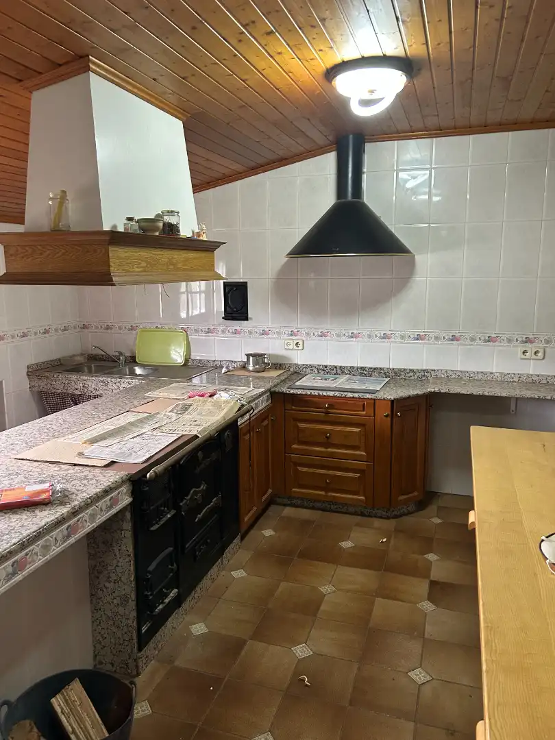 Küche von Haus oder Chalet zum Verkauf in Poio mit Klimaanlage, Heizung und Terrasse
