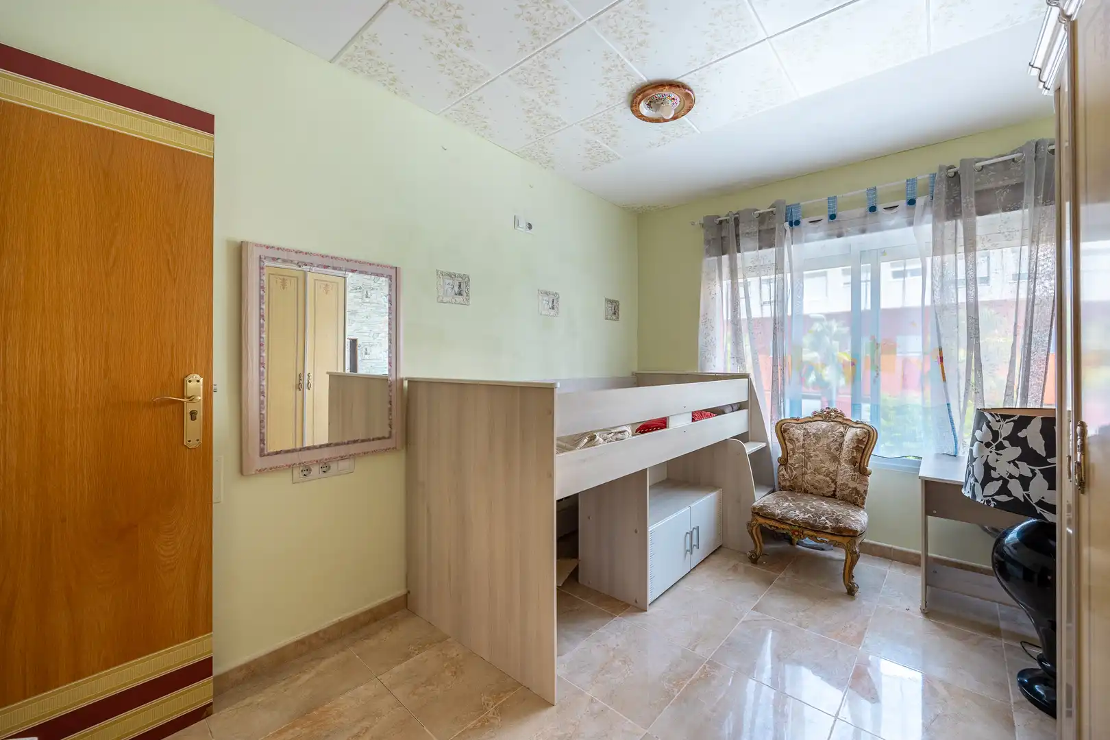 Bedroom of Flat for sale in Callosa d'en Sarrià  with Furnished