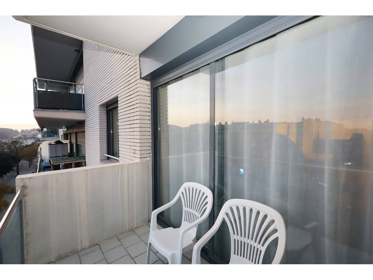 Balcony of Flat for sale in Lloret de Mar  with Heating, Terrace and Furnished