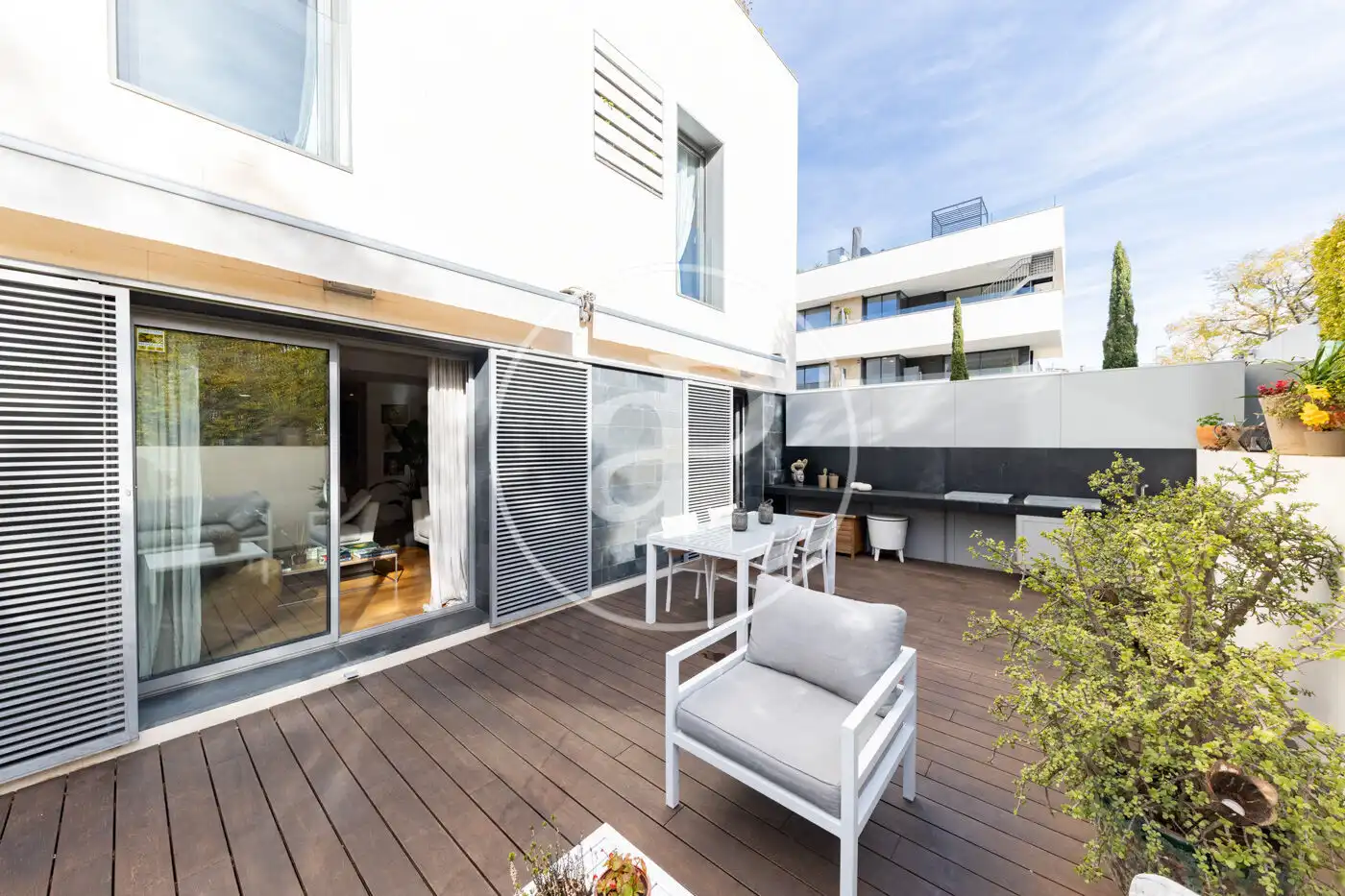 Terrace of Flat for sale in  Palma de Mallorca  with Air Conditioner, Heating and Private garden