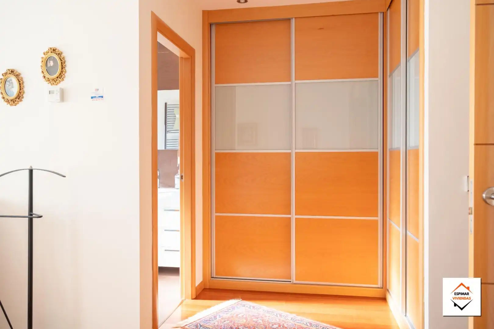 Schlafzimmer von Einfamilien-Reihenhaus zum Verkauf in Villanueva de Gállego mit Heizung, Privatgarten und Terrasse
