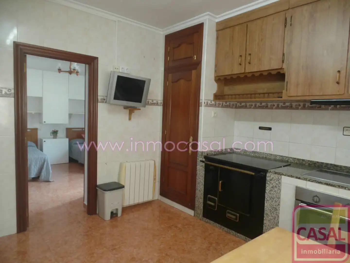 Küche von Wohnung zur Miete in Siero mit Heizung und Möbliert