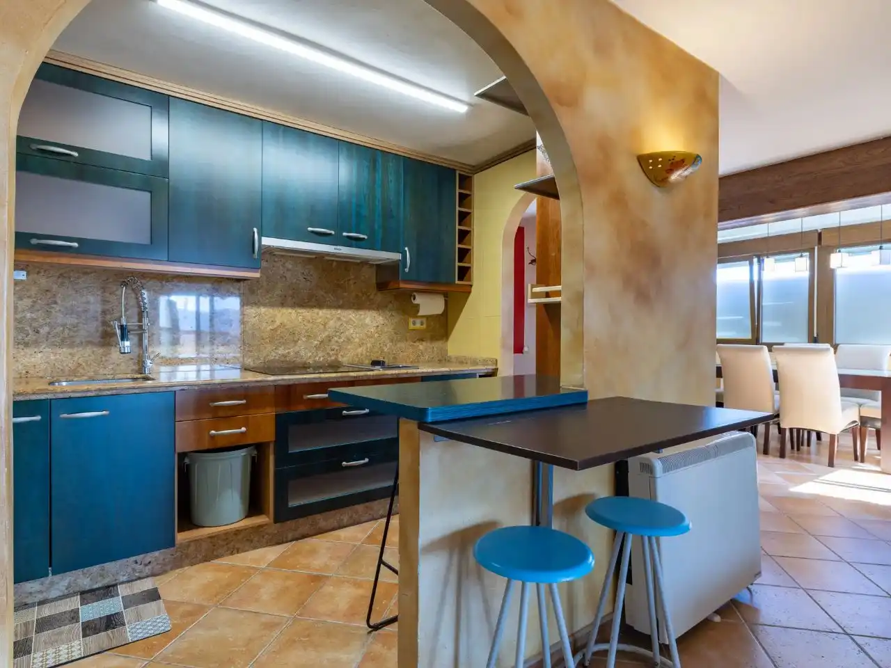Kitchen of Attic for rent in Moaña, Pontevedra