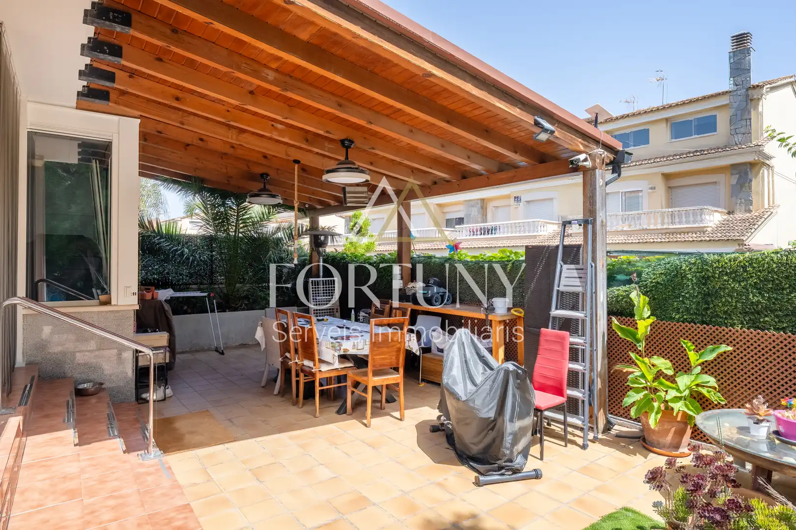 Terrassa de Casa o xalet en venda en Cambrils amb Aire condicionat, Traster i Piscina