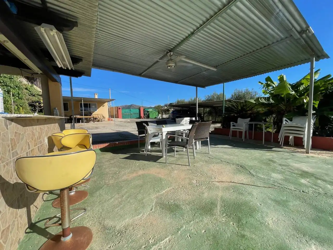 Terraza de Finca rústica en venta en Estepona con Jardín privado y Piscina