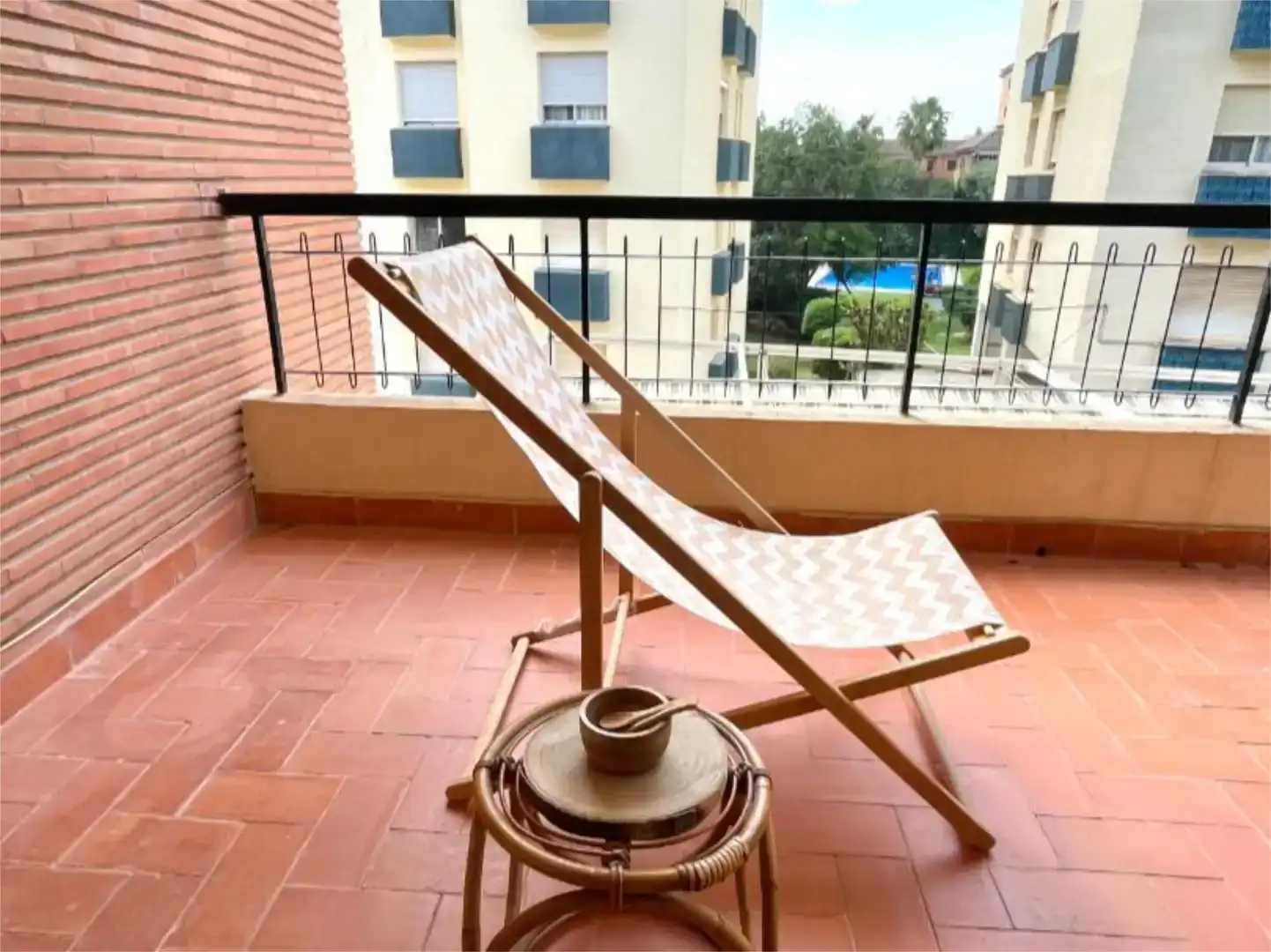 Terrasse von Wohnung zur Miete in Náquera mit Möbliert