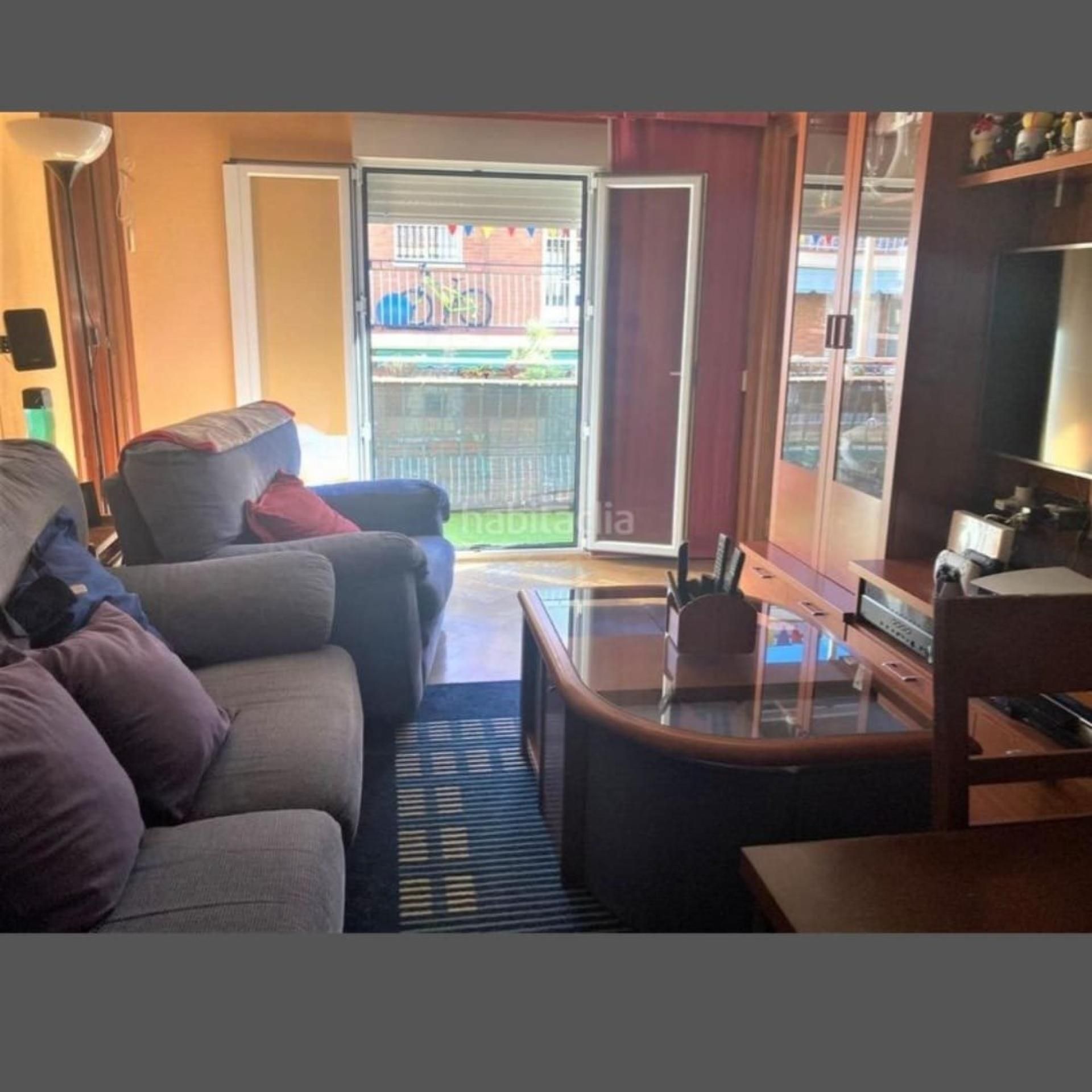 Sala de estar de Piso en venta en  Madrid Capital con Calefacción
