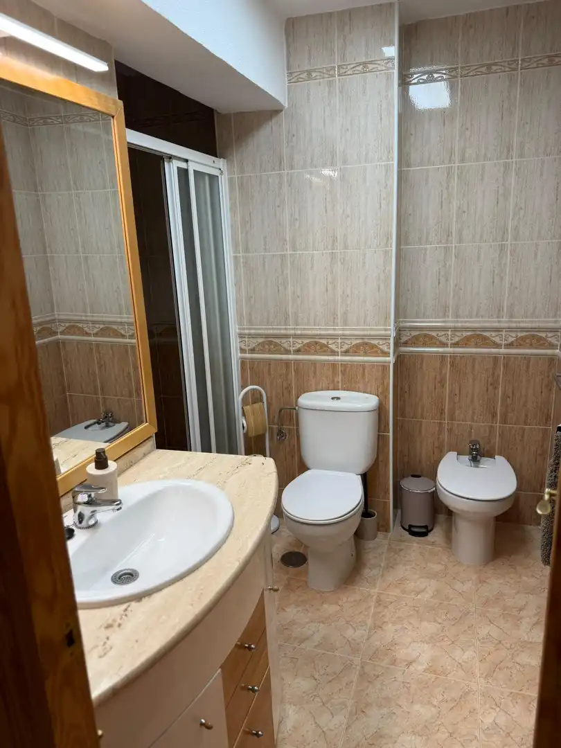 Bany de Apartament de lloguer en Cartagena amb Aire condicionat, Calefacció i Terrassa