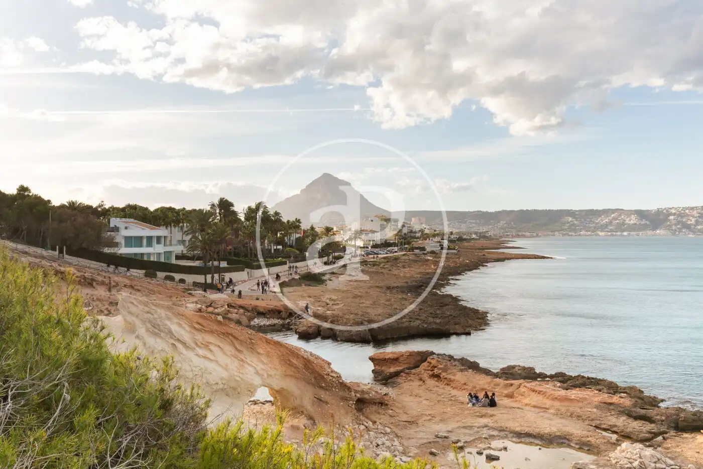 Vista exterior de Piso de alquiler en Jávea / Xàbia con Aire acondicionado, Calefacción y Jardín privado