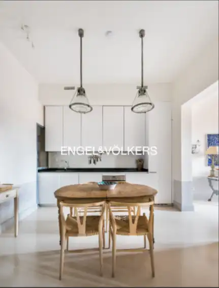 Küche von Wohnung zur Miete in Madrid mit Klimaanlage, Heizung und Möbliert