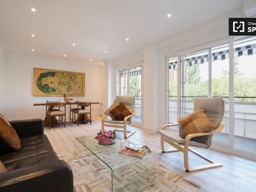 Appartement avec balcon à louer à Chamartín