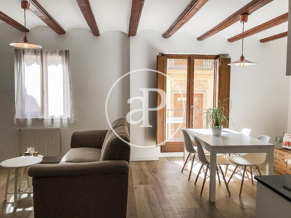 Sala d'estar de Pis de lloguer en  Valencia Capital amb Aire condicionat, Calefacció i Traster