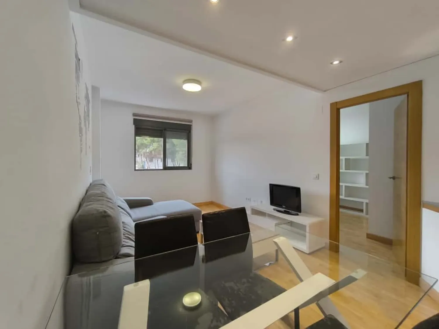 Sala d'estar de Apartament en venda en  Murcia Capital amb Aire condicionat, Calefacció i Traster