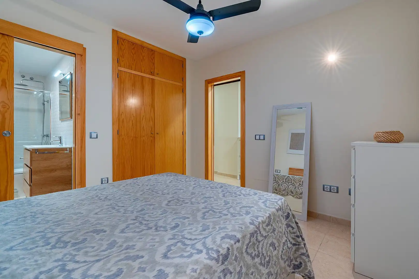 Bedroom of Flat for sale in Vícar  with Air Conditioner, Heating and Private garden