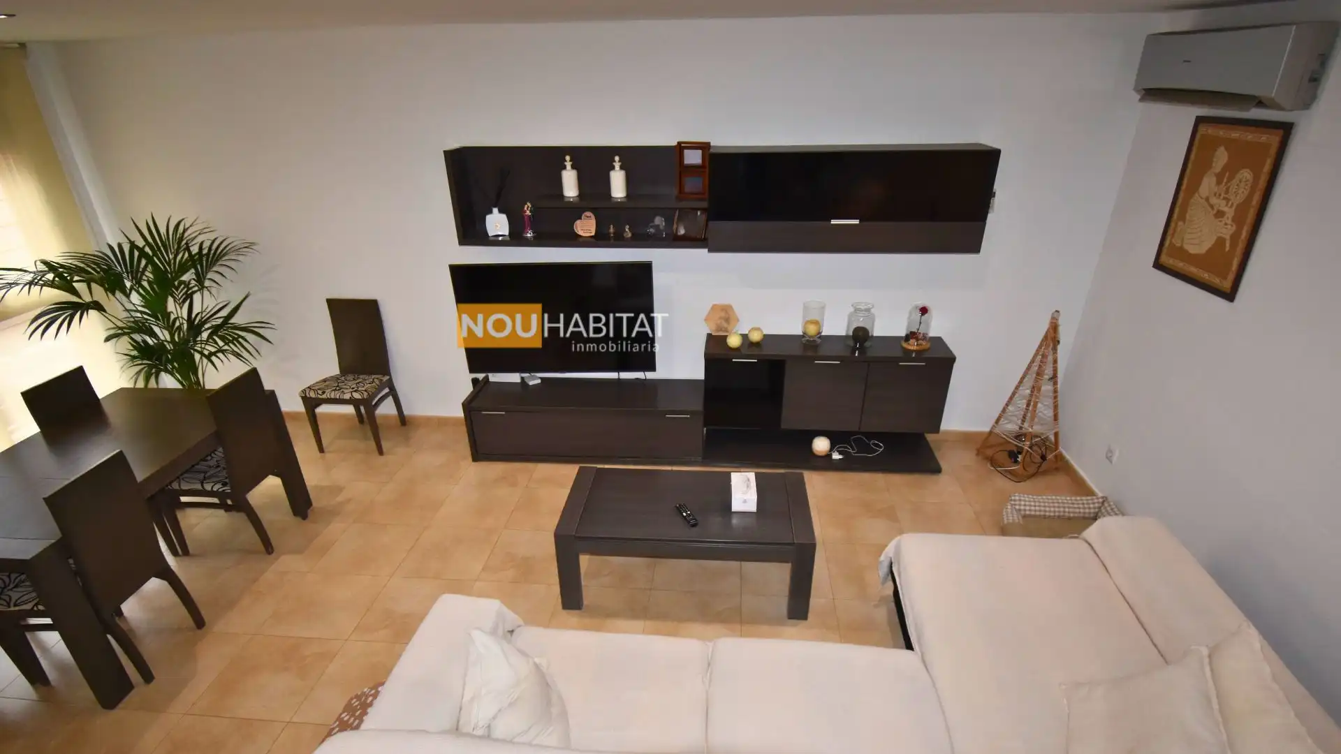 Sala de estar de Casa adosada en venta en Real con Aire acondicionado, Terraza y Trastero