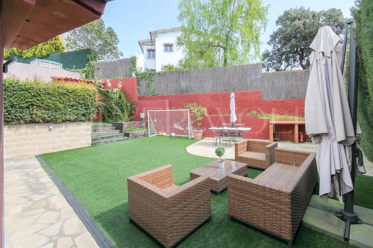 Terrassa de Casa o xalet en venda en Castellar del Vallès amb Aire condicionat, Calefacció i Jardí privat