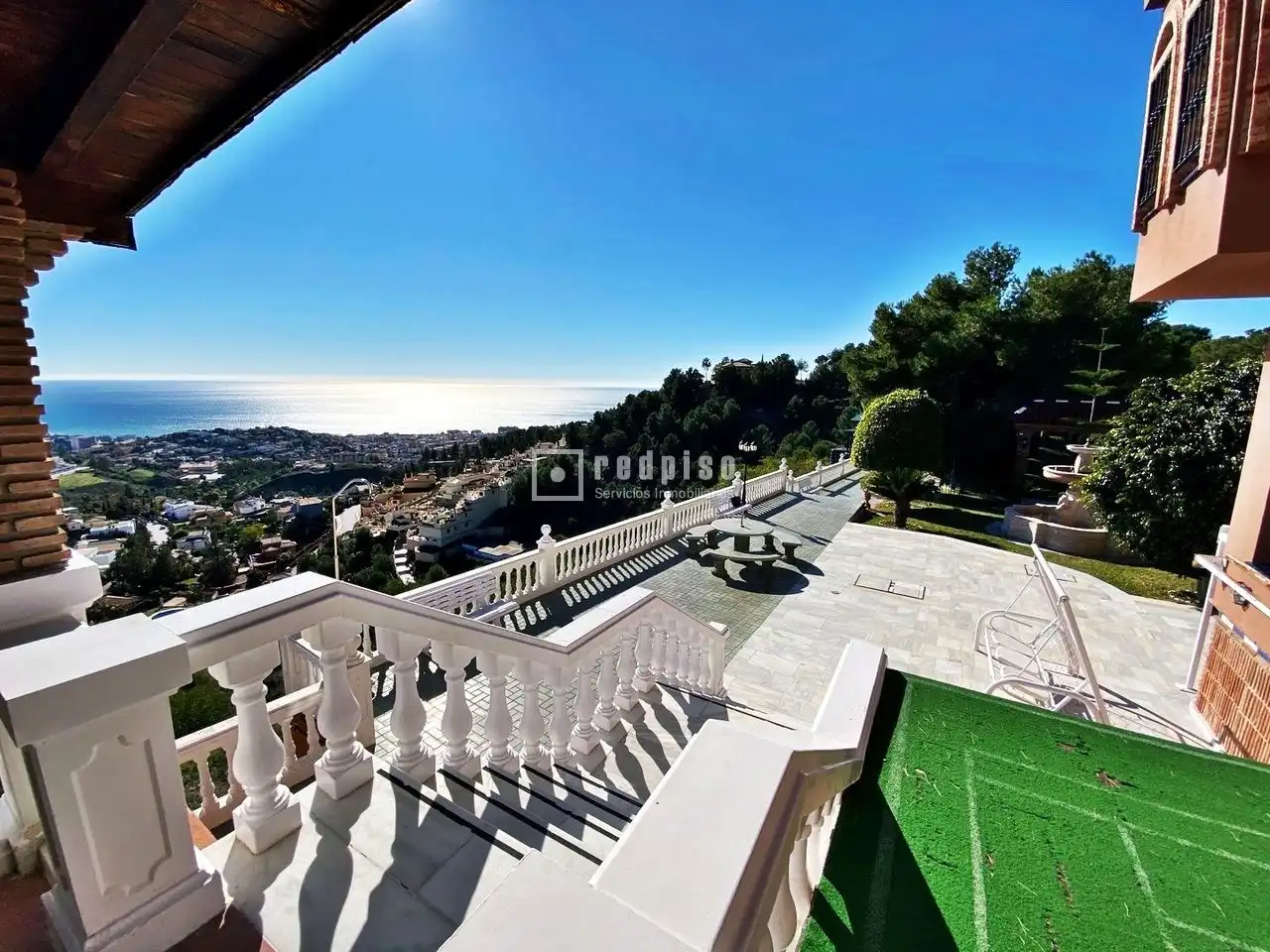 Exterior view of Houses for rent in Málaga  with Air Conditioner, Heating and Private garden