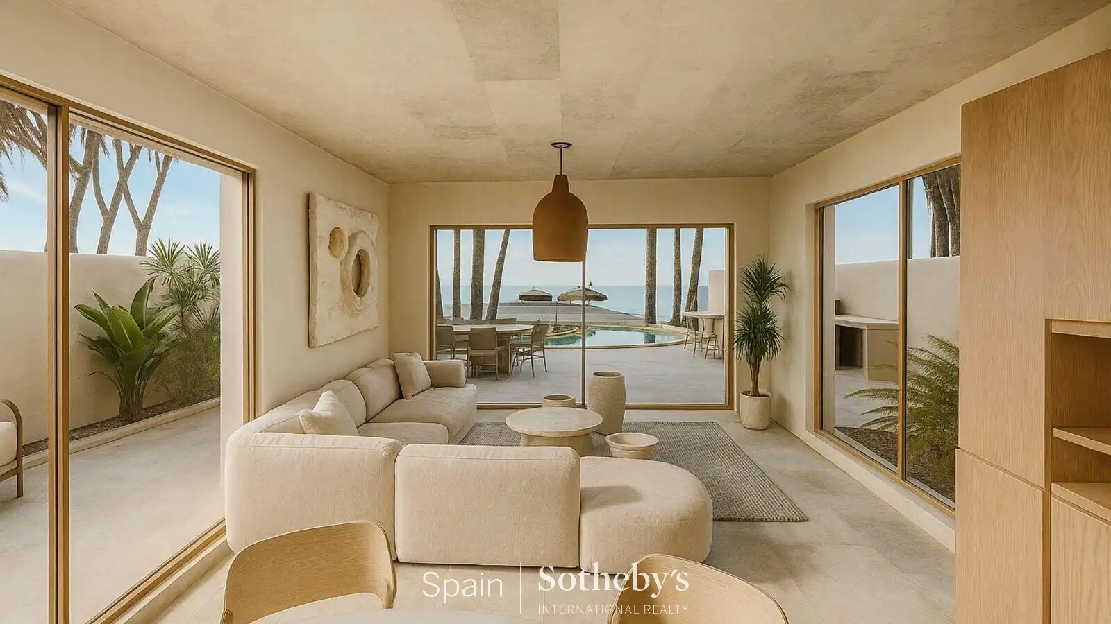 Sala d'estar de Casa o xalet en venda en Empuriabrava amb Aire condicionat, Calefacció i Jardí privat