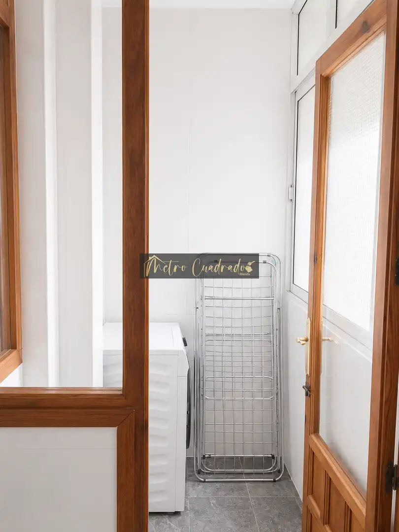 Bedroom of Flat for rent in Mérida  with Air Conditioner, Terrace and Furnished