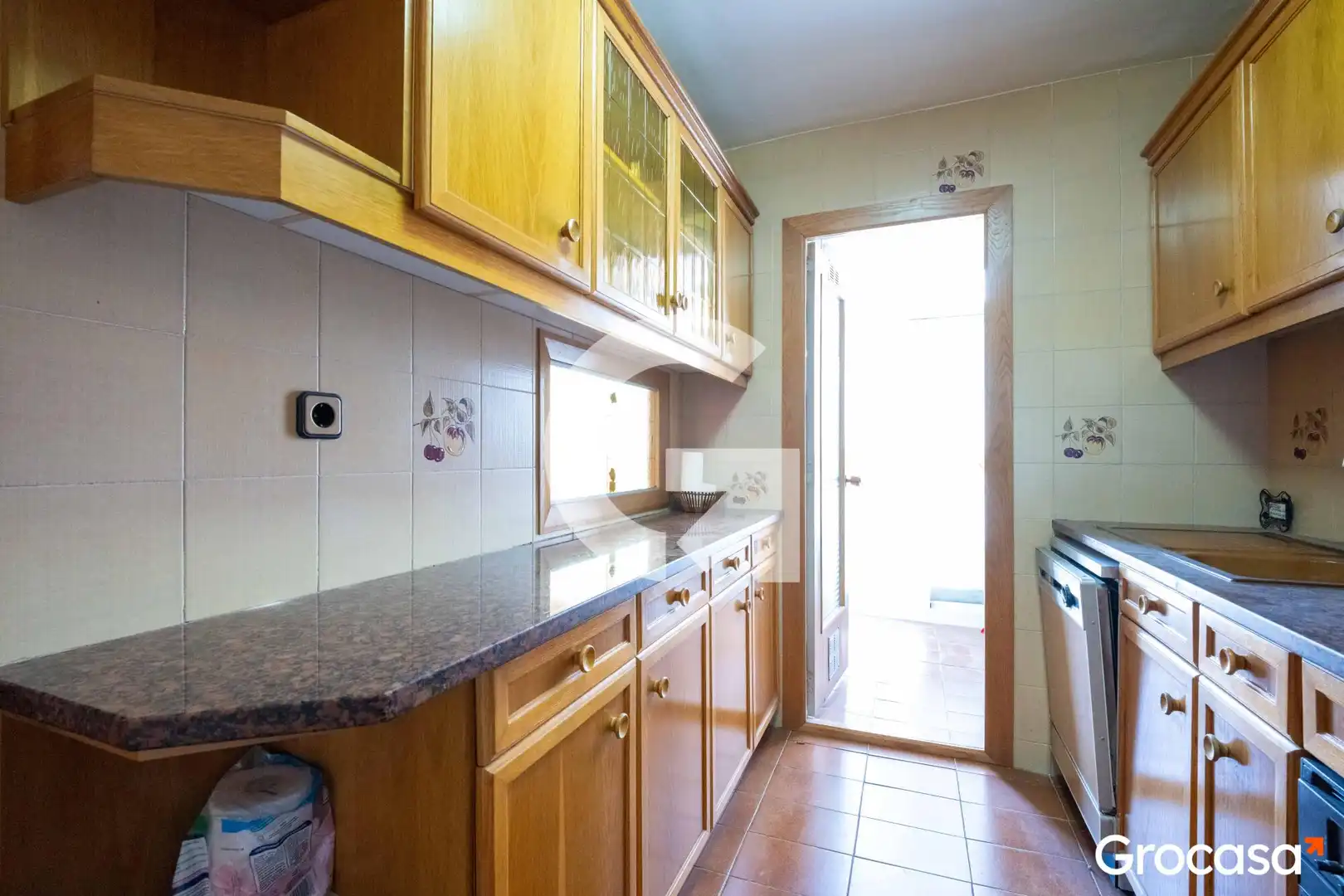 Kitchen of Flat for sale in Mataró  with Oven and Balcony