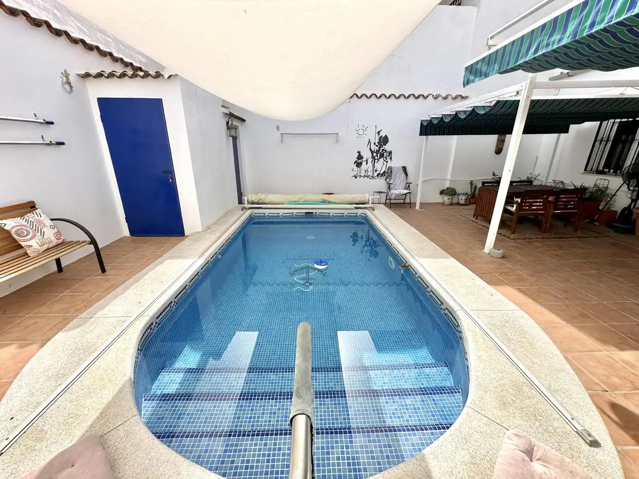 Piscina de Casa adosada en venta en Humilladero con Aire acondicionado, Terraza y Trastero