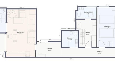 Foto 5 de Apartament de lloguer a Sant Antoni, Cullera