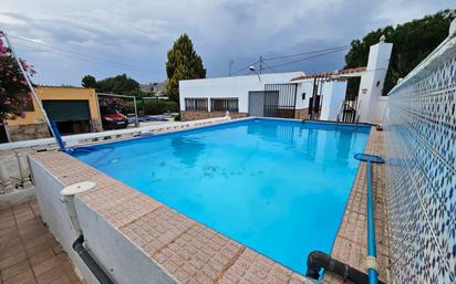 Piscina de Finca rústica en venda en Sax amb Jardí privat, Traster i Piscina
