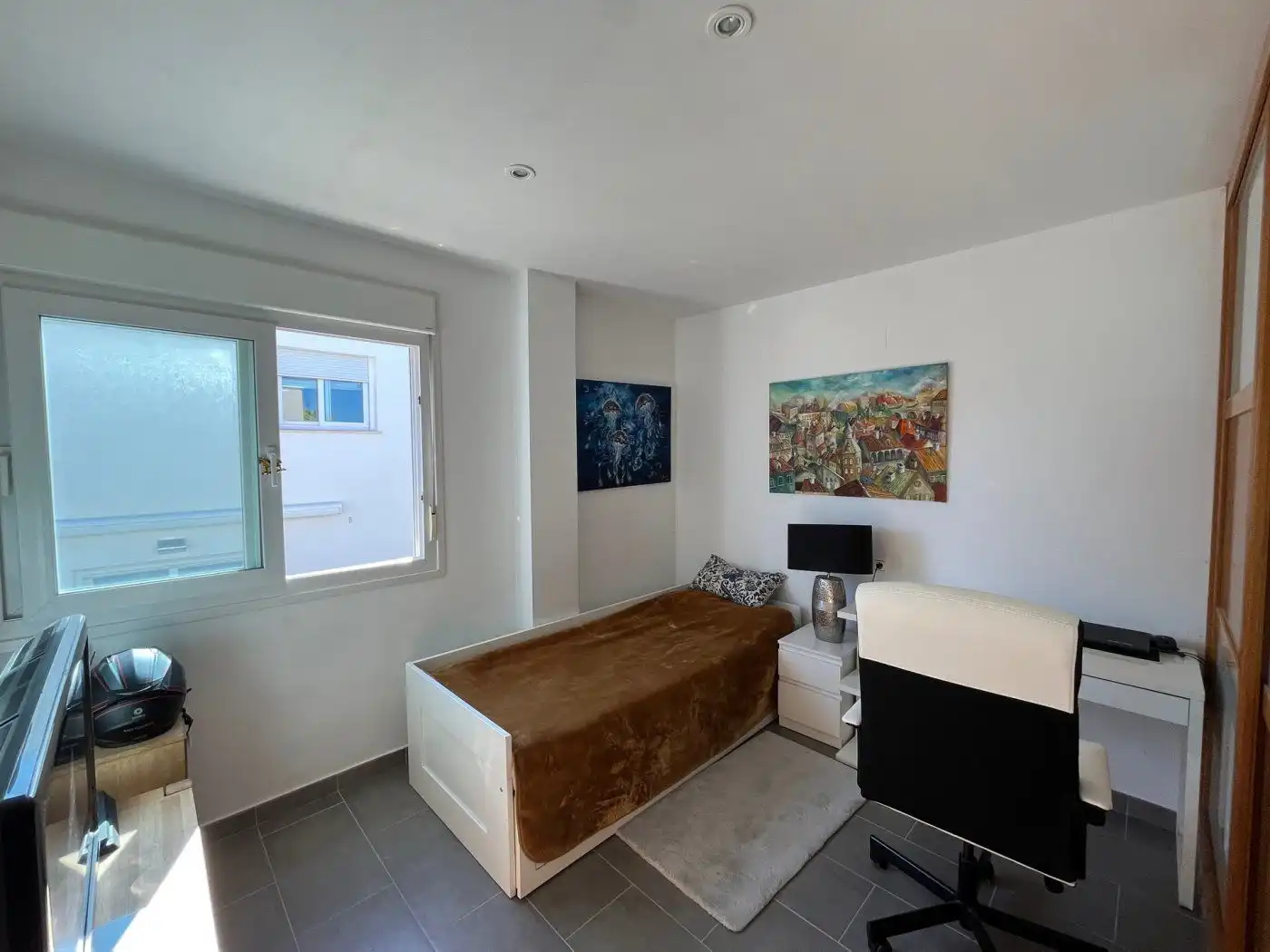 Dormitori de Casa o xalet en venda en L'Alfàs del Pi amb Aire condicionat, Jardí privat i Terrassa