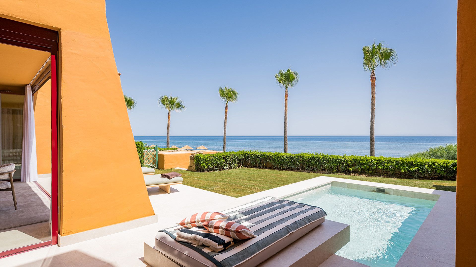 Jardí de Apartament en venda en Estepona amb Aire condicionat, Jardí privat i Terrassa