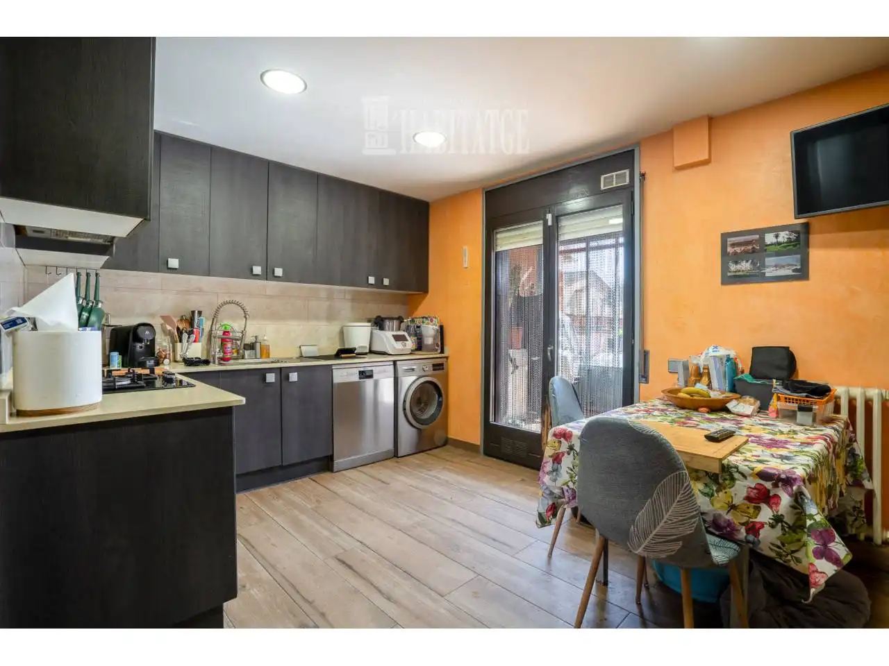 Cocina de Casa o chalet en venta en Santa Eugènia de Berga con Aire acondicionado, Calefacción y Parquet
