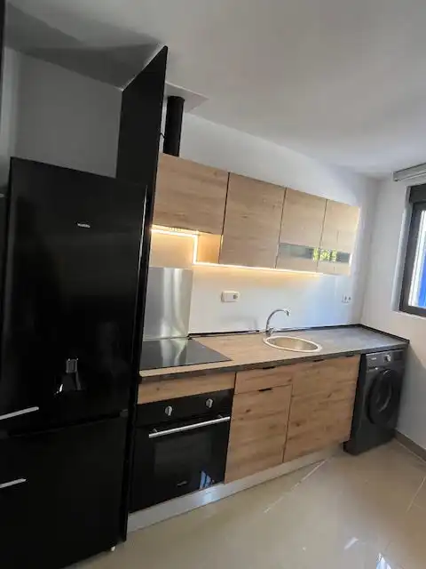 Kitchen of Flat for rent in El Álamo  with Air Conditioner, Heating and Furnished