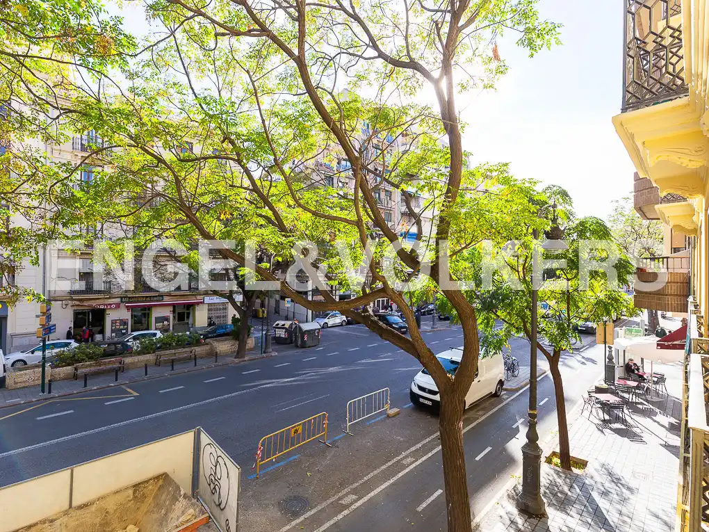 Vista exterior de Pis de lloguer en Valencia amb Aire condicionat, Calefacció i Terrassa