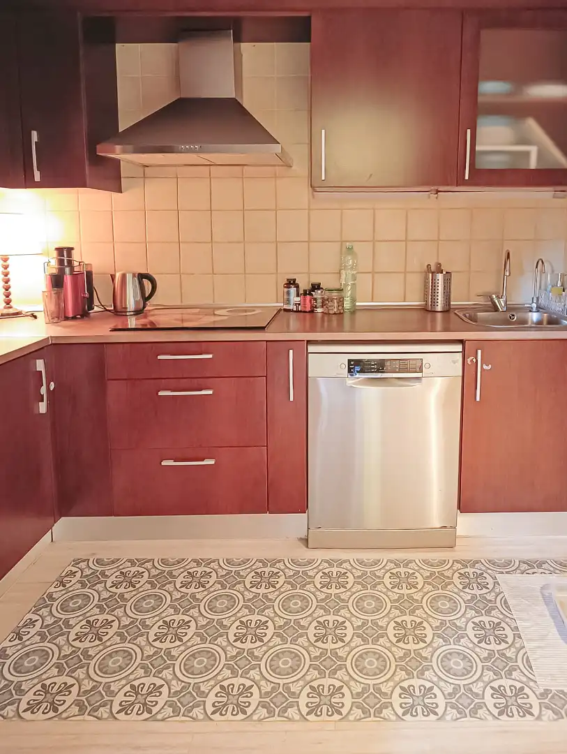 Küche von Wohnung zum Verkauf in Llucmajor mit Klimaanlage, Heizung und Möbliert