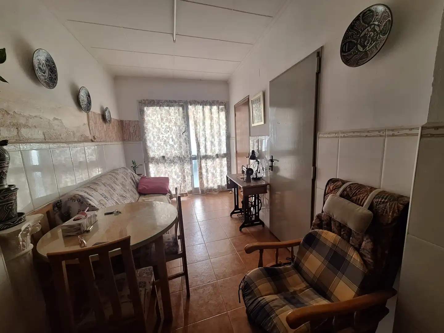 Wohnzimmer von Haus oder Chalet zum Verkauf in Sueca mit Klimaanlage, Heizung und Möbliert